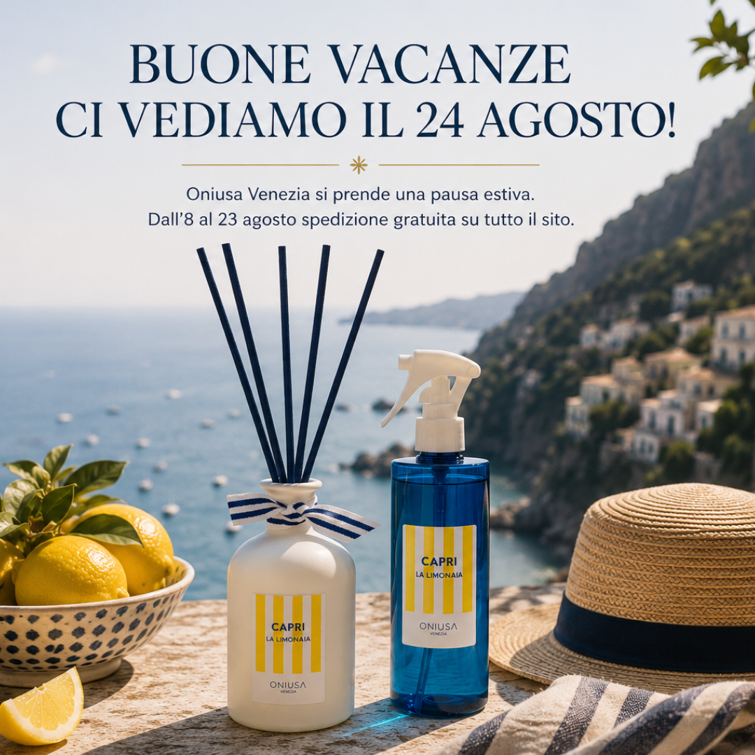 Vacanze estive Oniusa Venezia: il profumo dell’estate continua