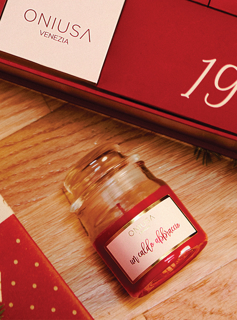 Promo-Pack 5+1 Mini-Jar-Kerze gemischte Sprüche Orange & Zimt