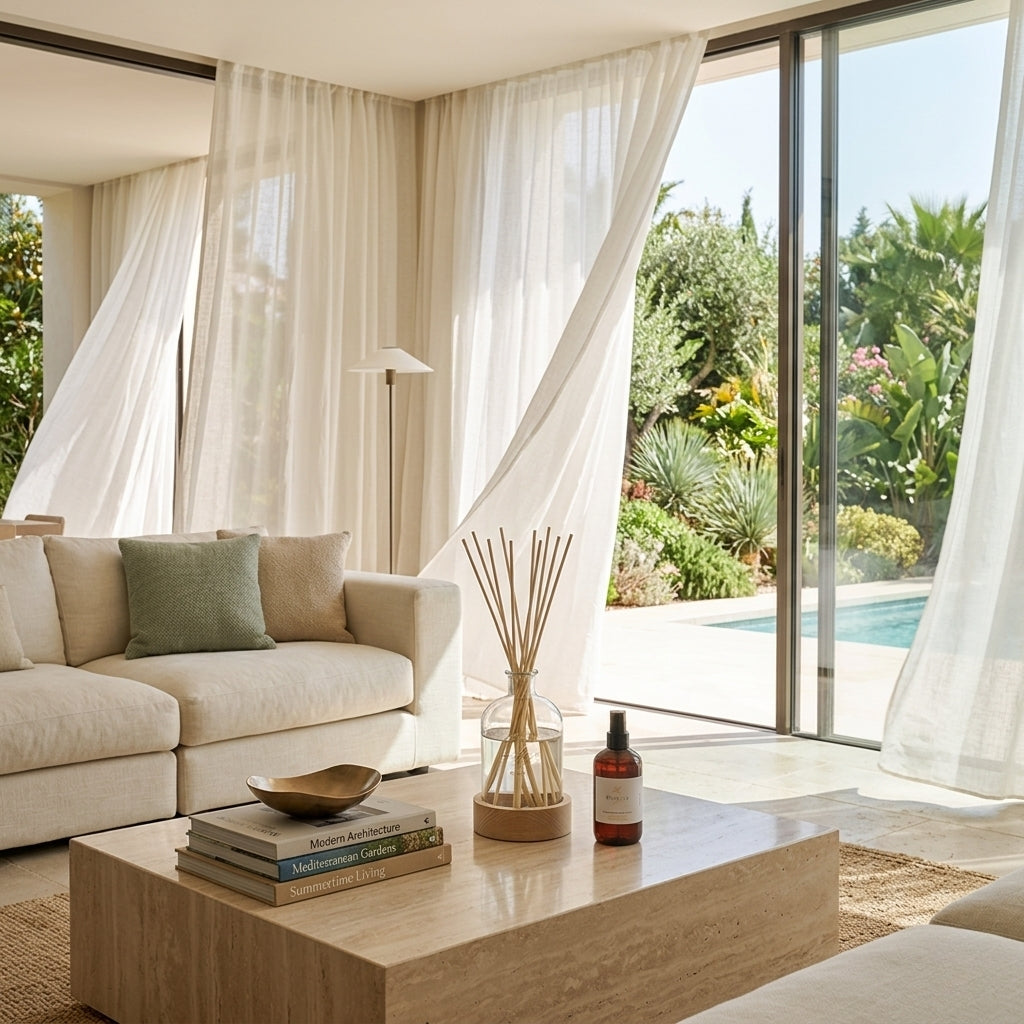 Duftset für offene Wohnbereiche Frühling/Sommer