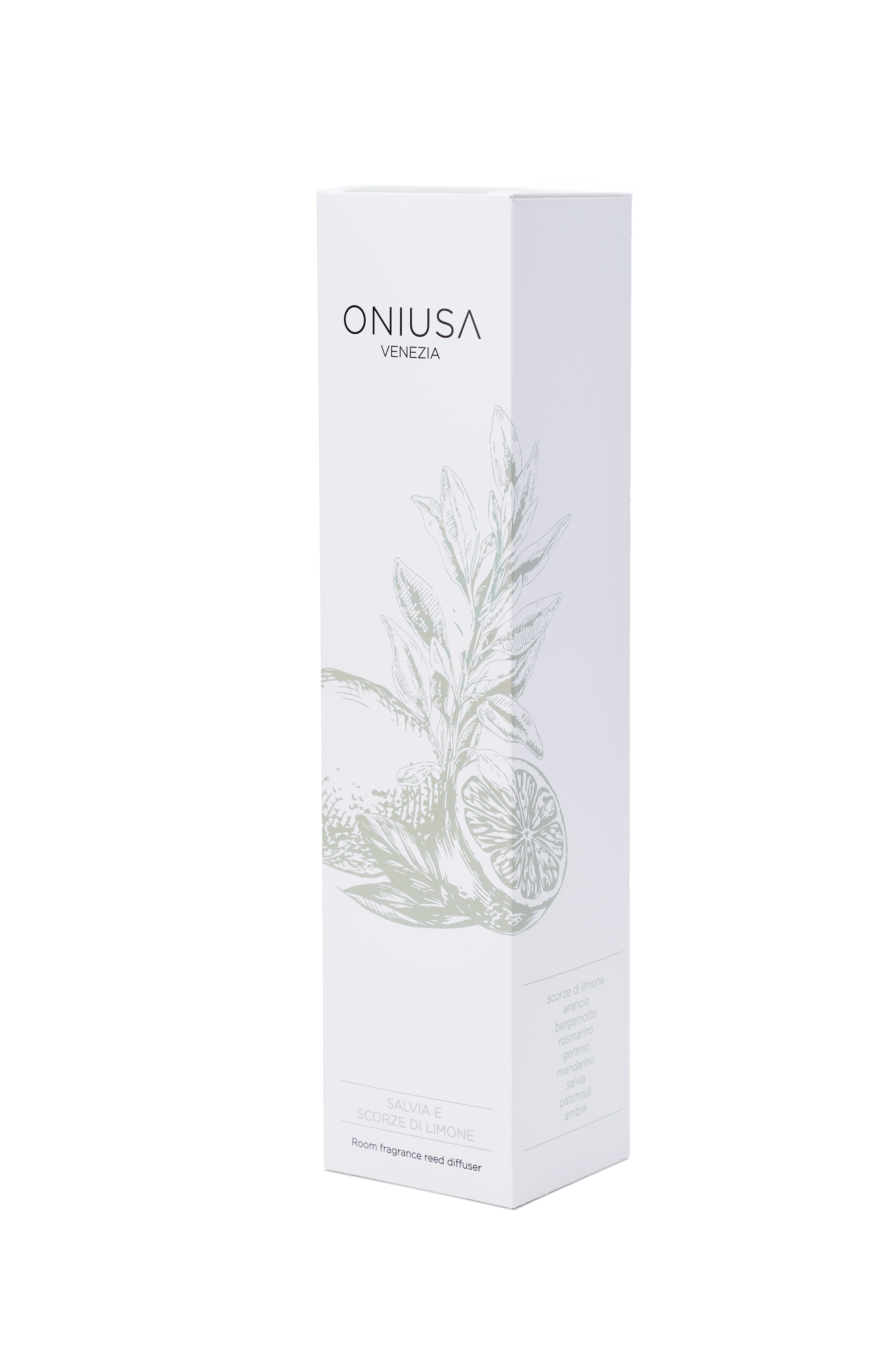 Sage and Lemon Peel Reed Diffuser