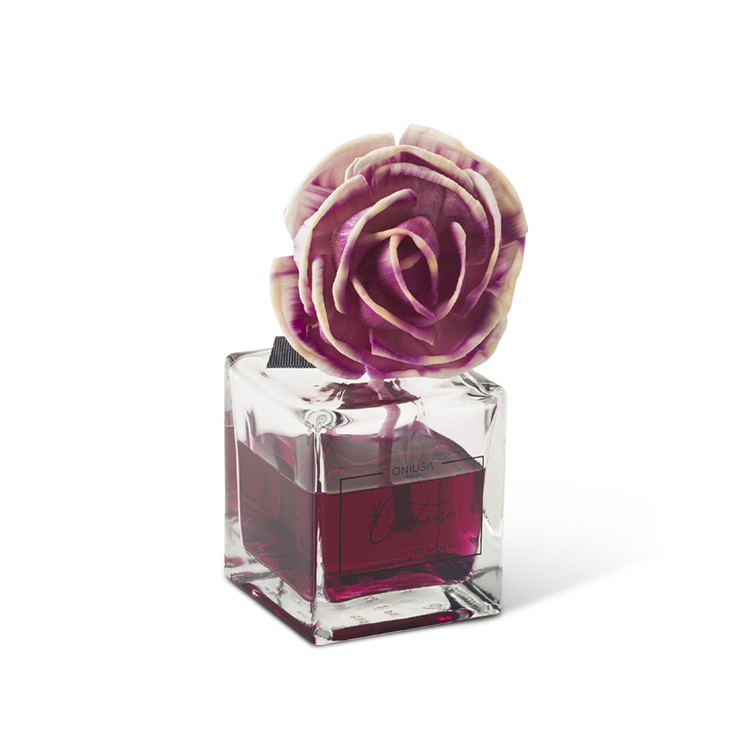 Diffusor mit Rosa Suprema-Blüte