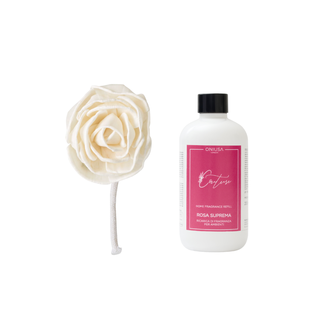 Refill di fragranza e fiore di ricambio Rosa Suprema