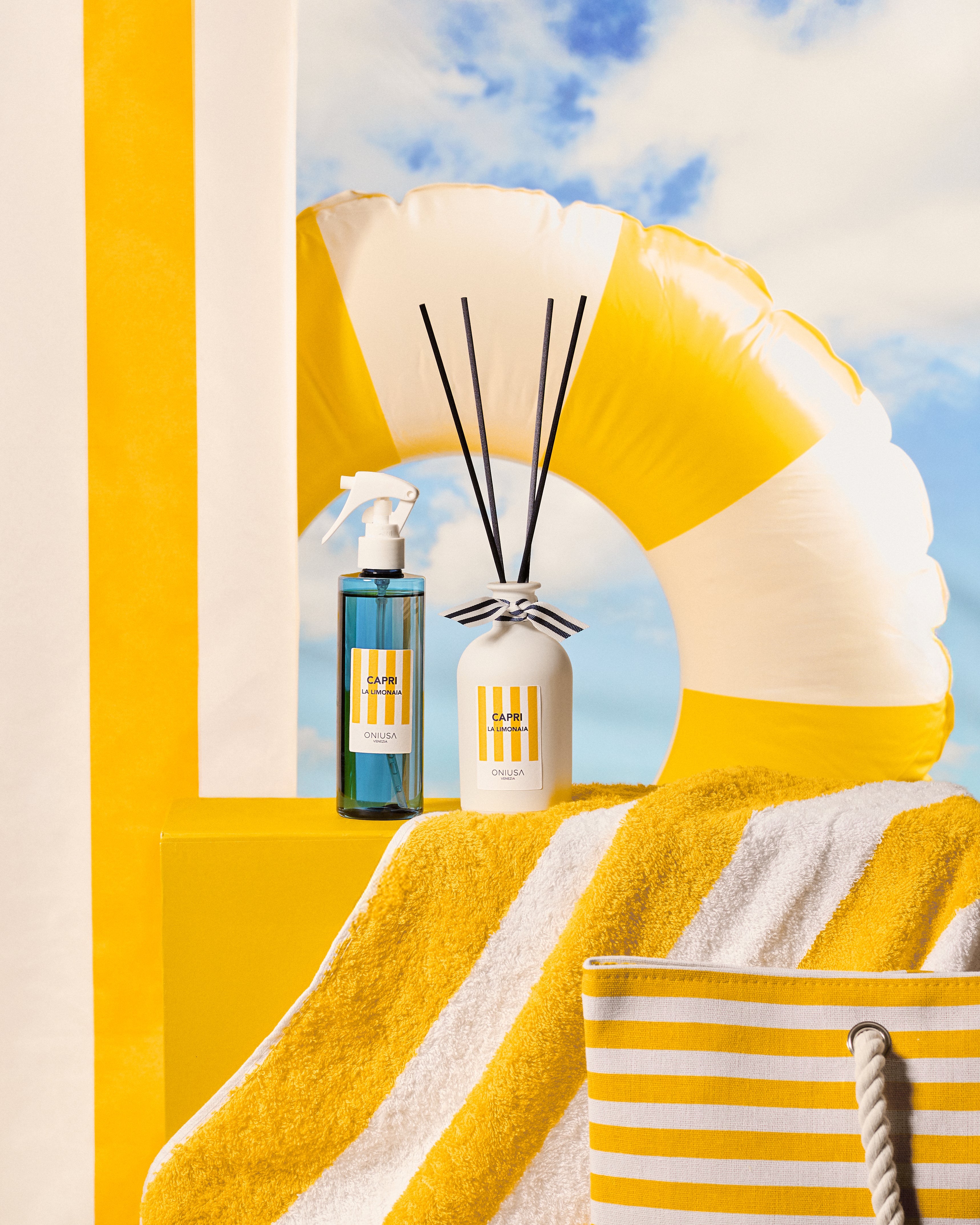 Raumduft mit Stäbchen Capri