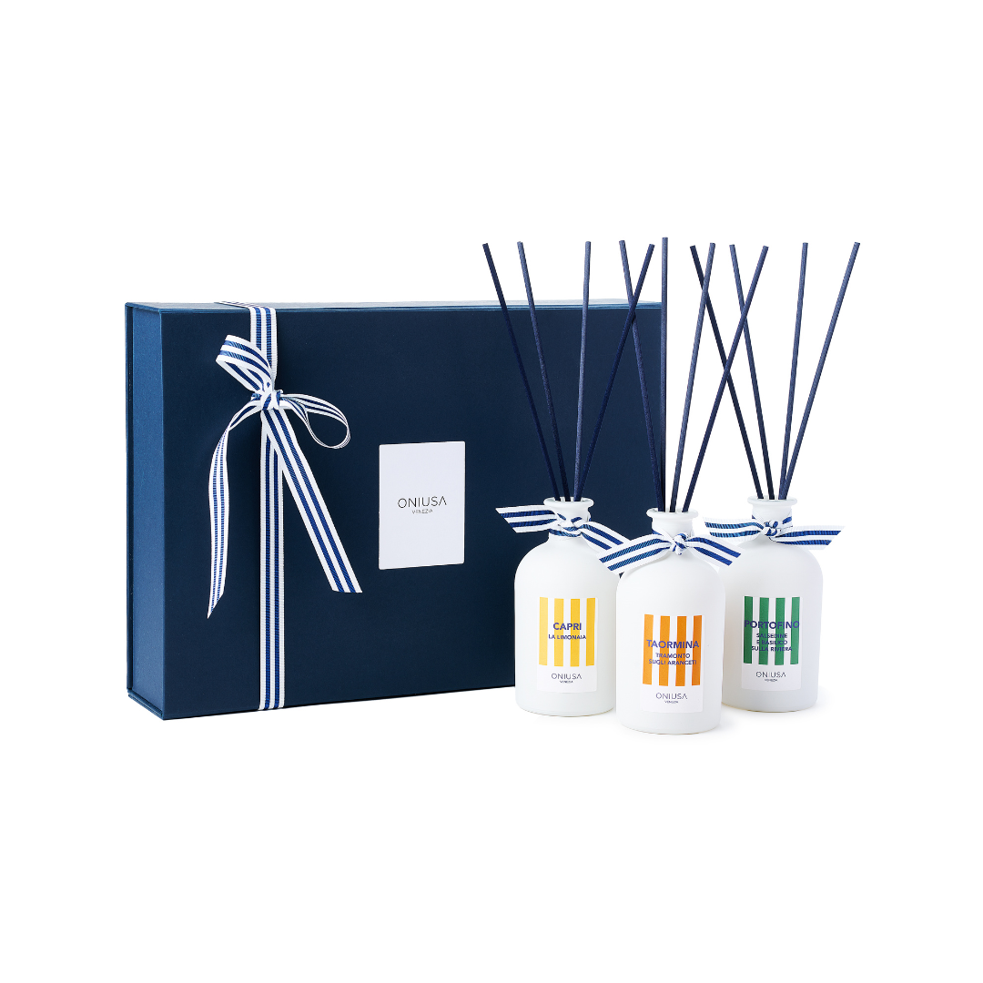 Set Estate Italiana – drei Stäbchendiffusoren