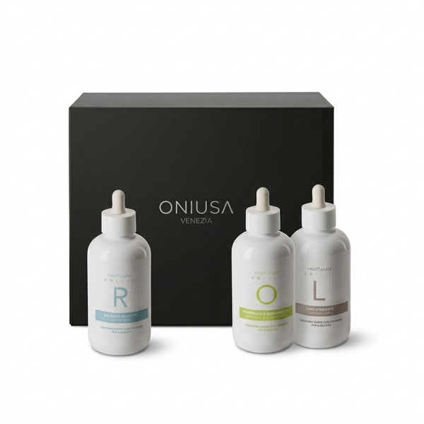 Set 3 profumi concentrati per il bucato Essenziale Colors Fresca