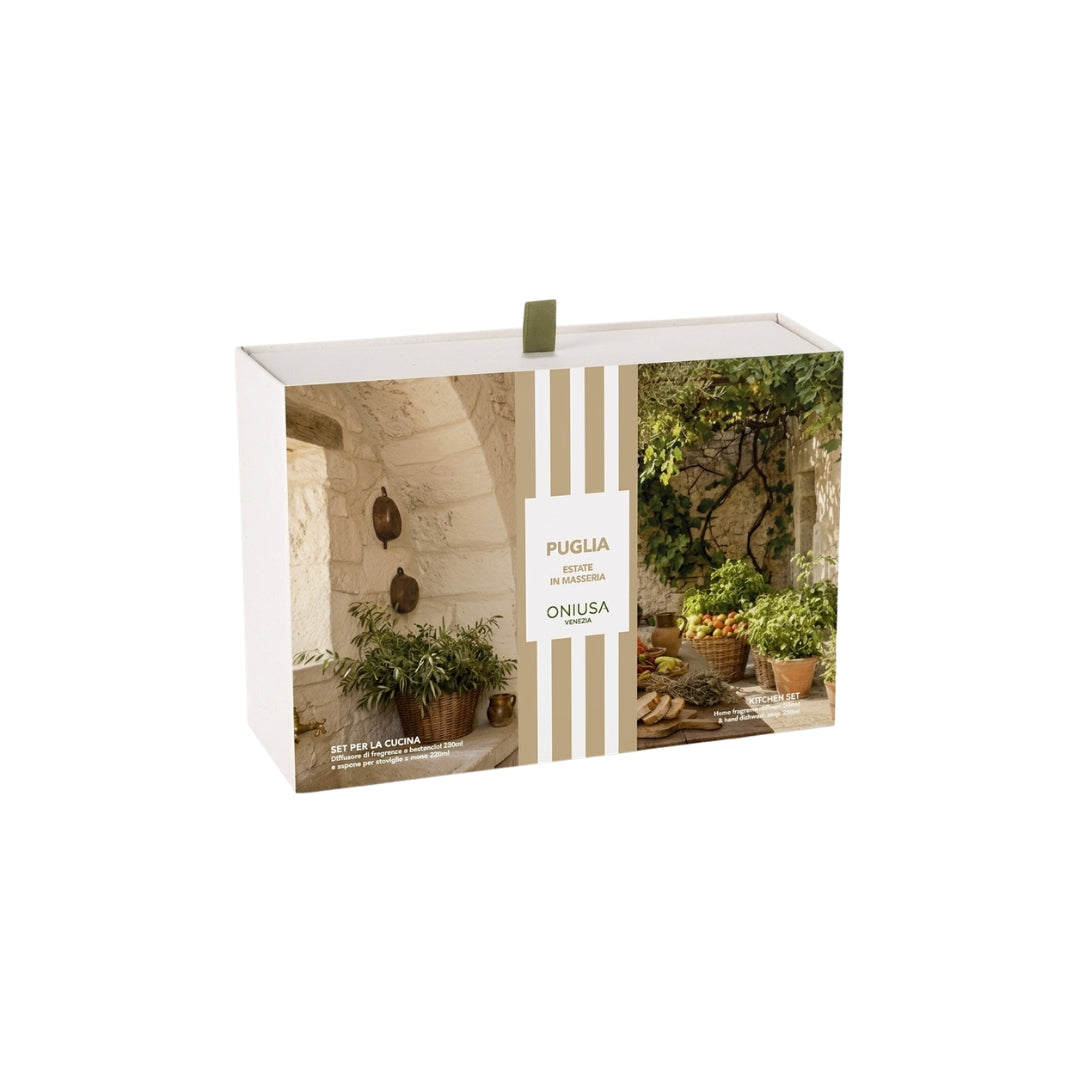 Geschenkbox für die Küche Apulien – Sommer in einer Masseria