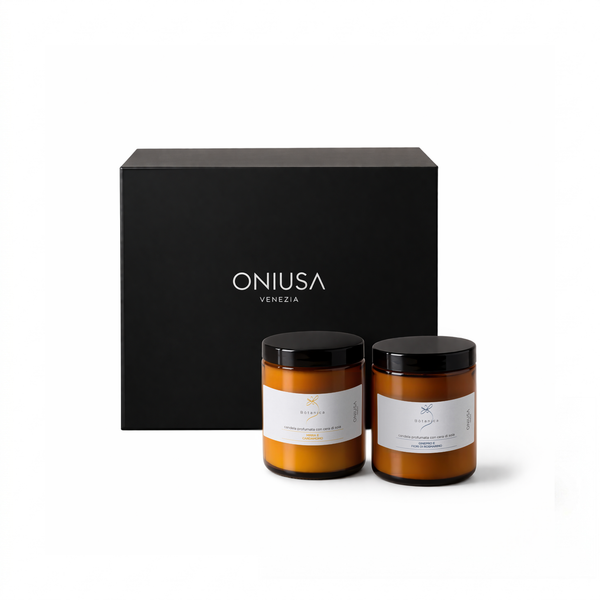 2er-Set Duftkerzen mit Sojawachs Bòtanica - Aromatisch und Würzig