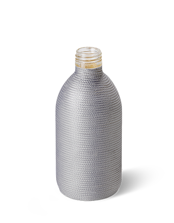 bottiglia per profumo ambiente personalizzato di colore argento