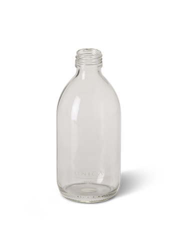 bottiglia per profumo ambiente personalizzato trasparente