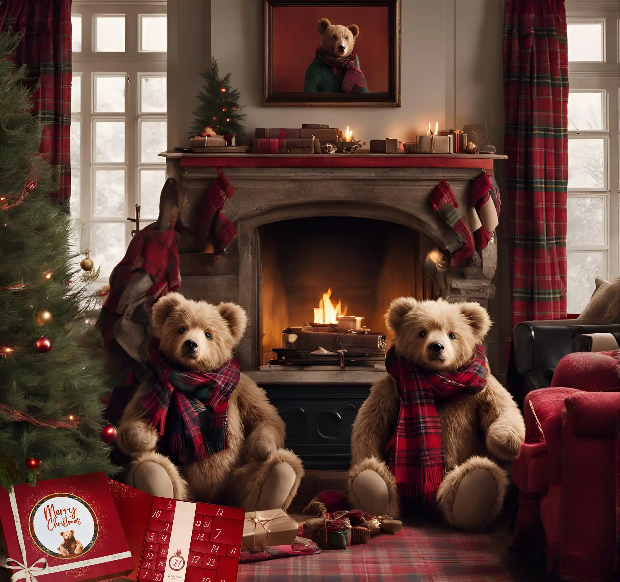 magic winter_famiglia orso