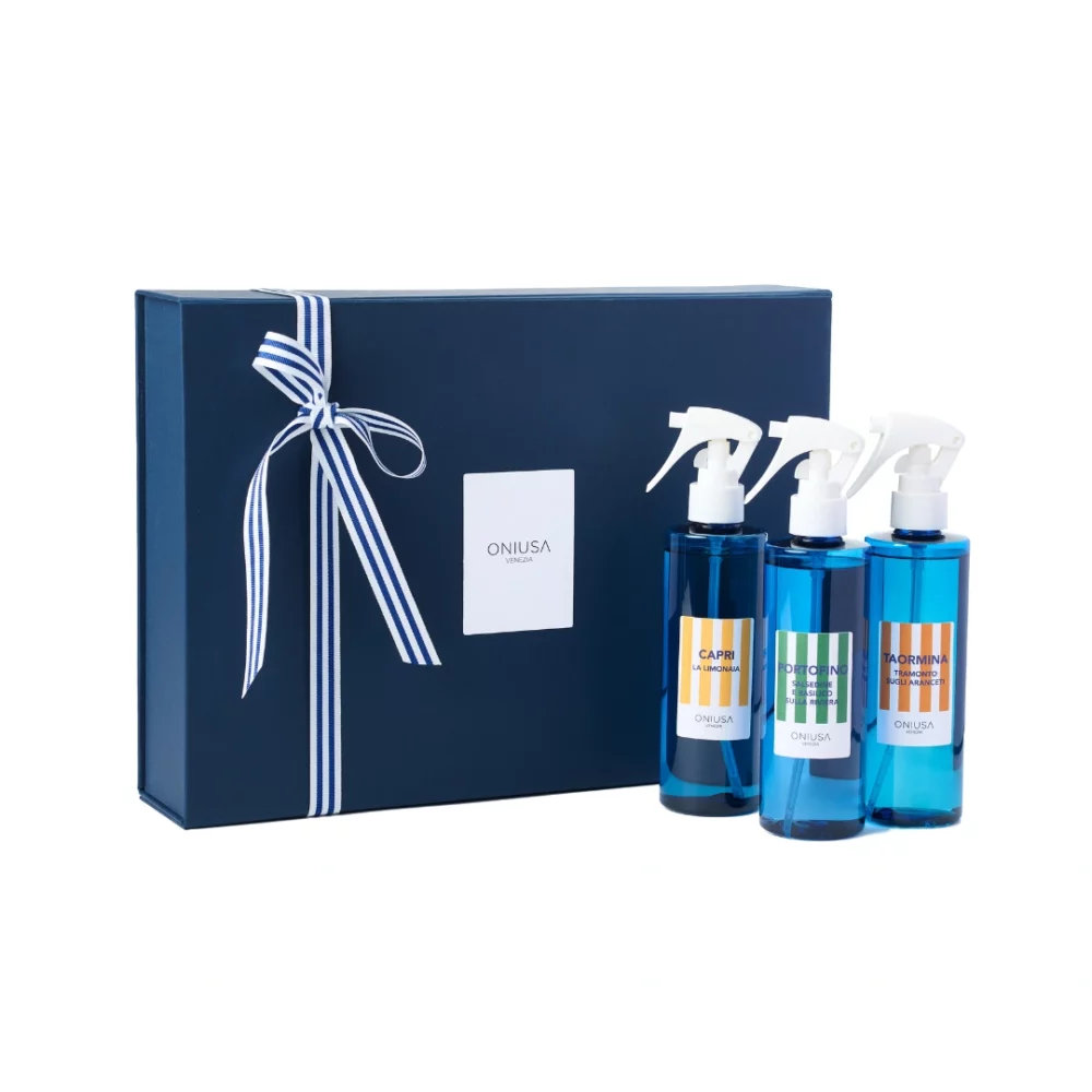 Set 3 Fragranze Spray per Ambienti e Tessuti - Vacanze Italiane